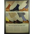 1952 Viyella Socks Ad - Why do the cognoscenti wear Viyella socks?