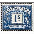 KGVI 1937 D33 1- Deep Blue Postage Due Mounted ...
