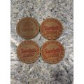 4 Vintage SAMBO'S RESTAURANT 10 Cent Coffee WOO...