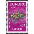 EUROPA: 50c - Andorra French 1972 - F H - MiNr 238