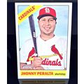 JHONNY PERALTA 2015 TOPPS HERITAGE BASEBALL CAR...