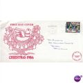 GB FDC 1986 - Christmas 1986 lot 2