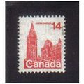 1977 canada houses of parliament 14c f/u sg873