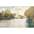 On The Bure at Wroxham, Norfolk Broads, Norfolk...
