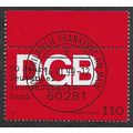 GER 1999 110pf '50TH ANN OF TRADE UNIONS' FINE ...