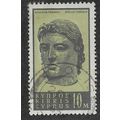 CYP 1962 10m 'BRONZE HEAD OF APOLLO' FINE USED ...