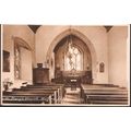 Holford, Somerset - St. Mary's Church interior ...