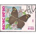 CAPE VERDE, BUTTERFLY, Melanitis Leda, violet 1982, 4$50