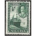 Nigeria 1936 SG34 1/2d Green Mounted Mint . .. .