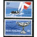 1971 New Zealand - Sc#471-472 - Yacht Ocean Rac...