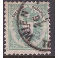Austria 1883 Arms 3k Fine Used SG 71c VGC