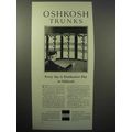 1930 Oshkosh Trunks Ad - Every Day is Graduation