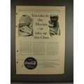 1940 Coca-Cola Coke Soda Ad - Take in the Movies!