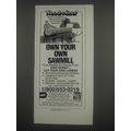 1991 Wood-Mizer Sawmill Ad - Own your own sawmill