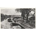 The River Avon, Evesham Worcestershire Postcard...