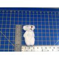 White Fluffy Teddy - Miniature