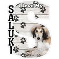I Love My Saluki Fridge Magnet
