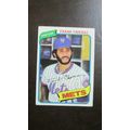 1980 Topps Frank Taveras New York Mets Card #456