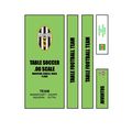 Table Football Subbuteo Box Label Juventus (ITA...