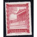 Austria 1948 Parliament Building 1s40g +70g Min...