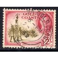 Gold Coast 1948 KGV1 2/-d Green & Magenta Used ...
