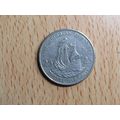 Eastern Caribbean Territories 2002 25 Cents Coin