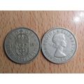 GB 1958 Elizabeth II Scottish 1/- Shilling Coin