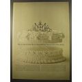 1961 Springmaid Tiara Sheets Advertisement - Th...