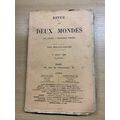 RARE* 1 AOUT 1886 "REVUE DES DEUX MONDES" FRENC...