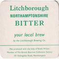 BEER MAT - LITCHBOROUGH BREWING CO - BITTER - (...