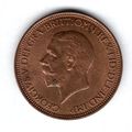 Great Britain. George V. Halfpenny 1935. dy19072