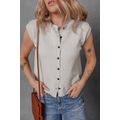 Jet Stream Button Up O Neck Sweater Vest
