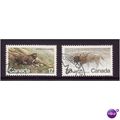 CANADA 1981 WILDLIFE 5th SG 1006/1007 SET 2 VAL...