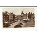 Warwickshire RUGBY Market Place Postcard by Val...