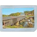 NH Bath Covered Bridge Postcard Bridge Over Amm...