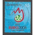 AUT 2008 65c (S/A) 'EURO 2008 FOOTBALL ' FINE U...
