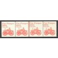 1908 20c Fire Pumper Fine MNH Dry Gum PNC 6/3+1...