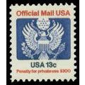 O129 13c Eagle Fine MNH G0627