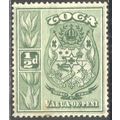 Tonga 1897 - ½d yellowish green - Coat Of Arms ...