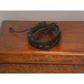 New Leather Black & Brown Braided Fashion Bracelet