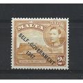 Malta.SG238c 2d Victoria and Citadel,Gozo (Yell...