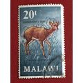 Malawi Queen Elizabeth QEII 1971 Antelopes 20t ...