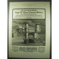 1922 Allis-Chalmers Type E Direct Current Motor...