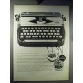 1960 Royal Portable Typewriter Ad - Very Little...