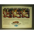 1980 Chevy Chevette Ad - Never Forget Buckling Up