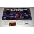 1988 Kawasaki Concours Motorcycle Ad - Company Car