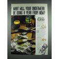 1992 BVD Underwear Ad - Your Underwear A Year From Now