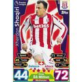 Topps Match Attax 2017/18 Cards: Stoke City - Midfielder, Shaqiri