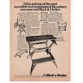 Black and Decker vintage Full Page Print Ad Feb...