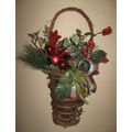 Wintery Wall / Door Decoration - Artificial Arr...